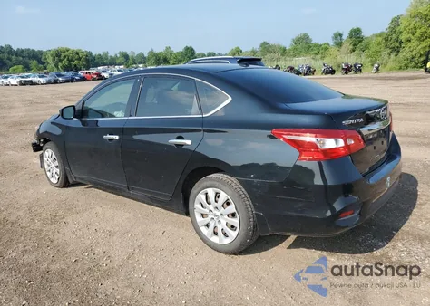 2016 Nissan Sentra S из США, поврежденный, VIN 3N1AB7AP4GY256101